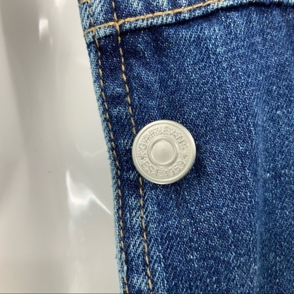Gap Button Front Denim Jacket Large - image 3